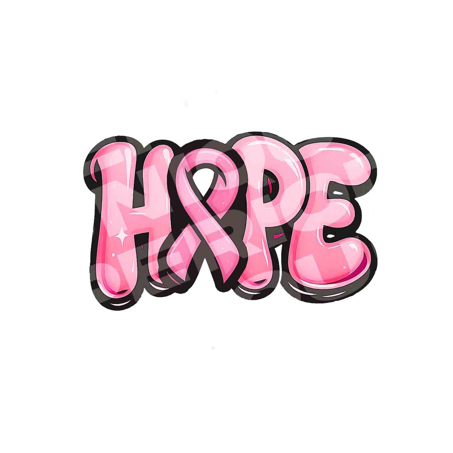 Breast Cancer Awareness Sticker Character Pack