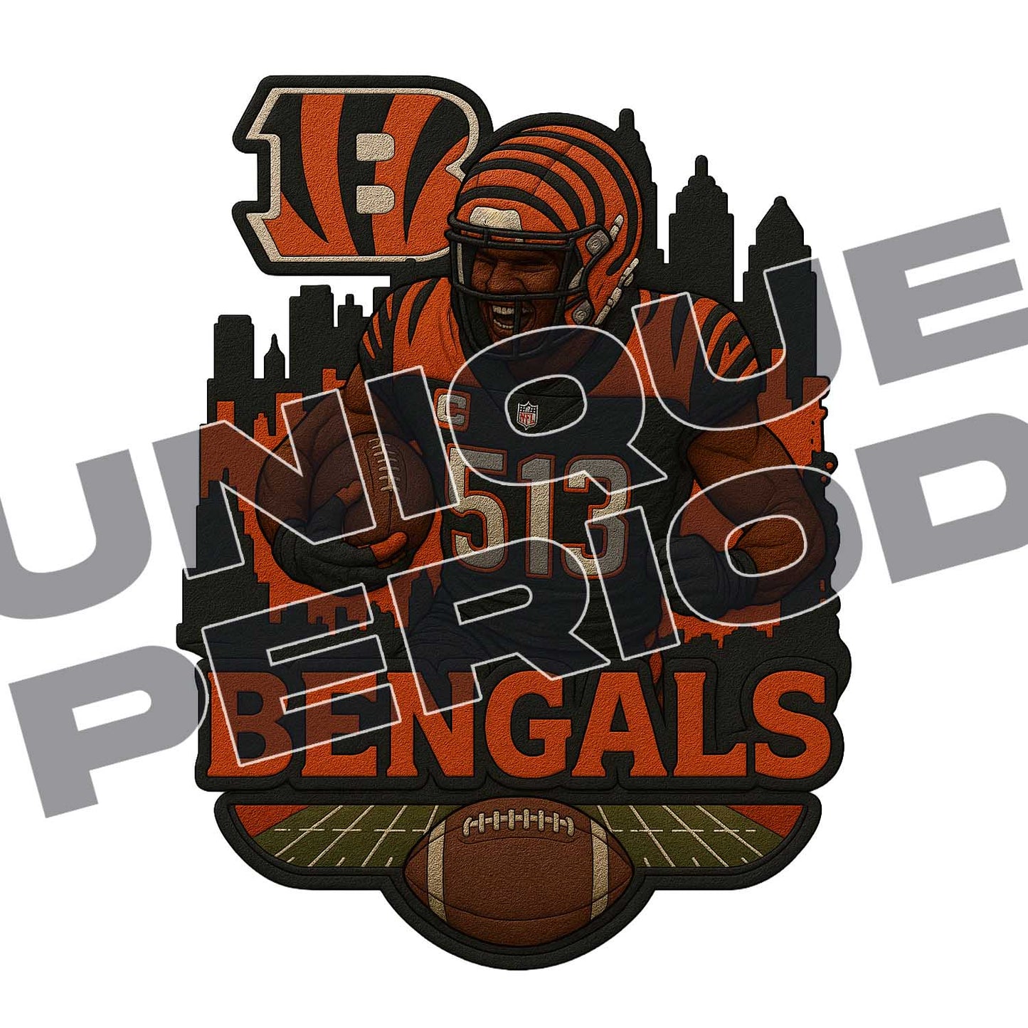 Cincinnati Bengals (513) PatchISH