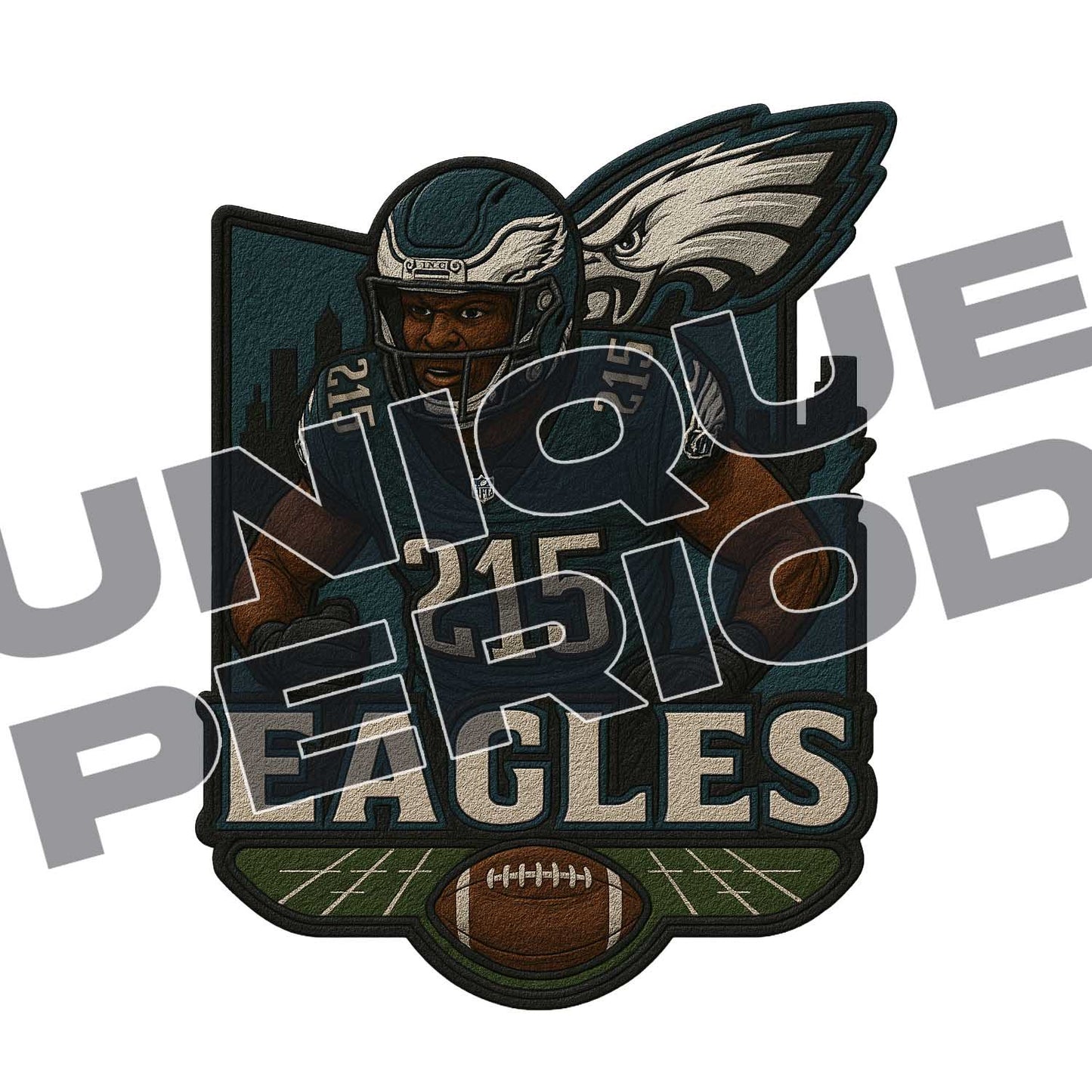 Philadelphia Eagles (215) PatchISH