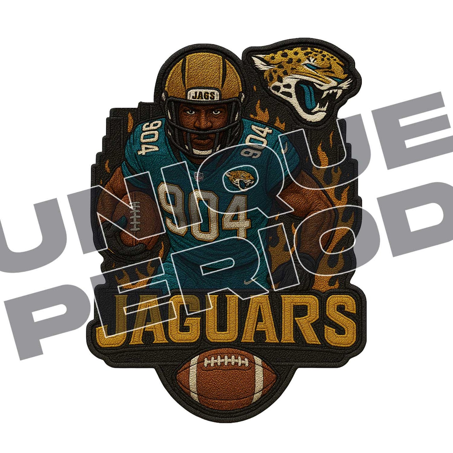 Jacksonville Jaguars (904) PatchISH