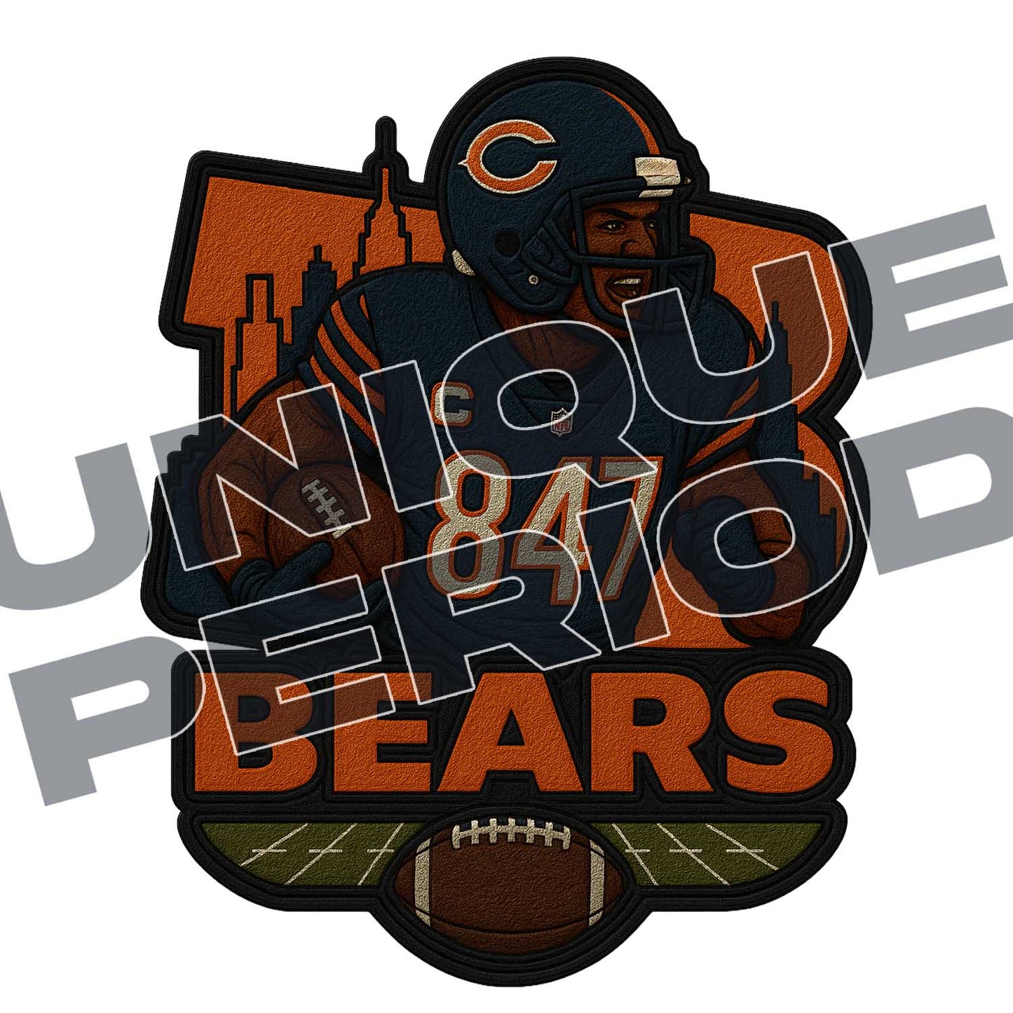 Chicago Bears (312) PatchISH