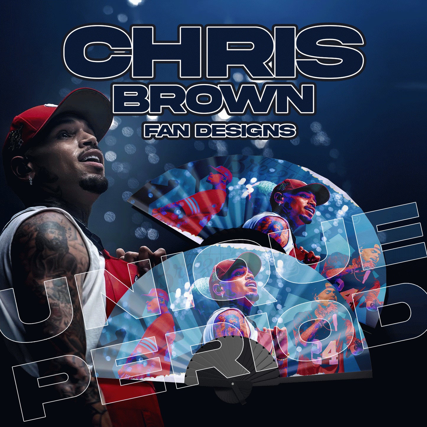 On Stage Vibes – Live Concert Chris Brown Fan Design – Digital Download Only