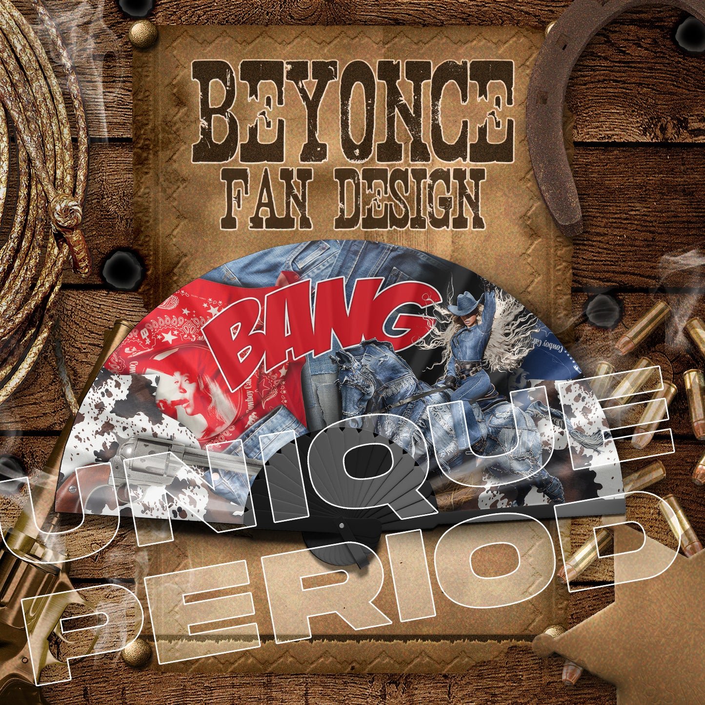 Country Glam Beyoncé Fan Template