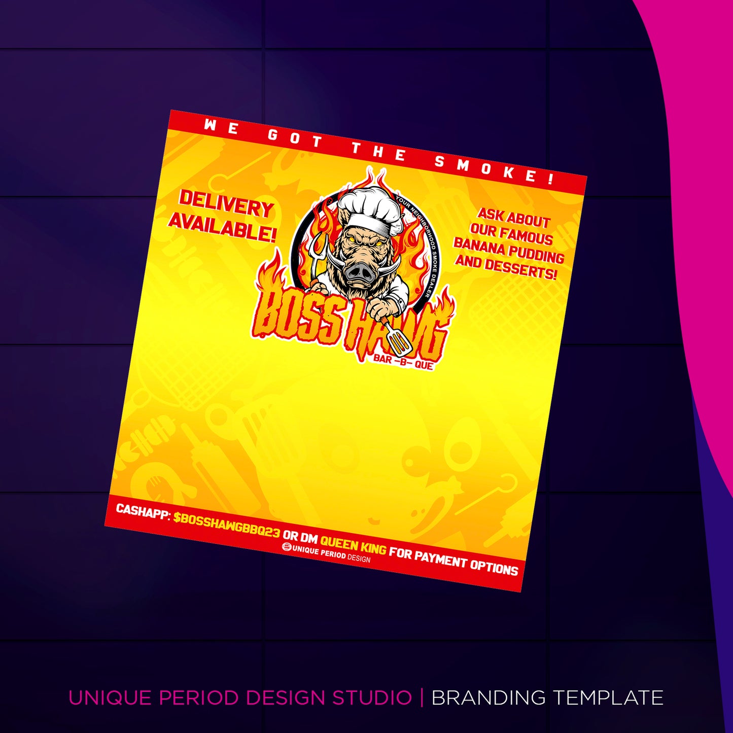 BRANDING TEMPLATE DESIGN