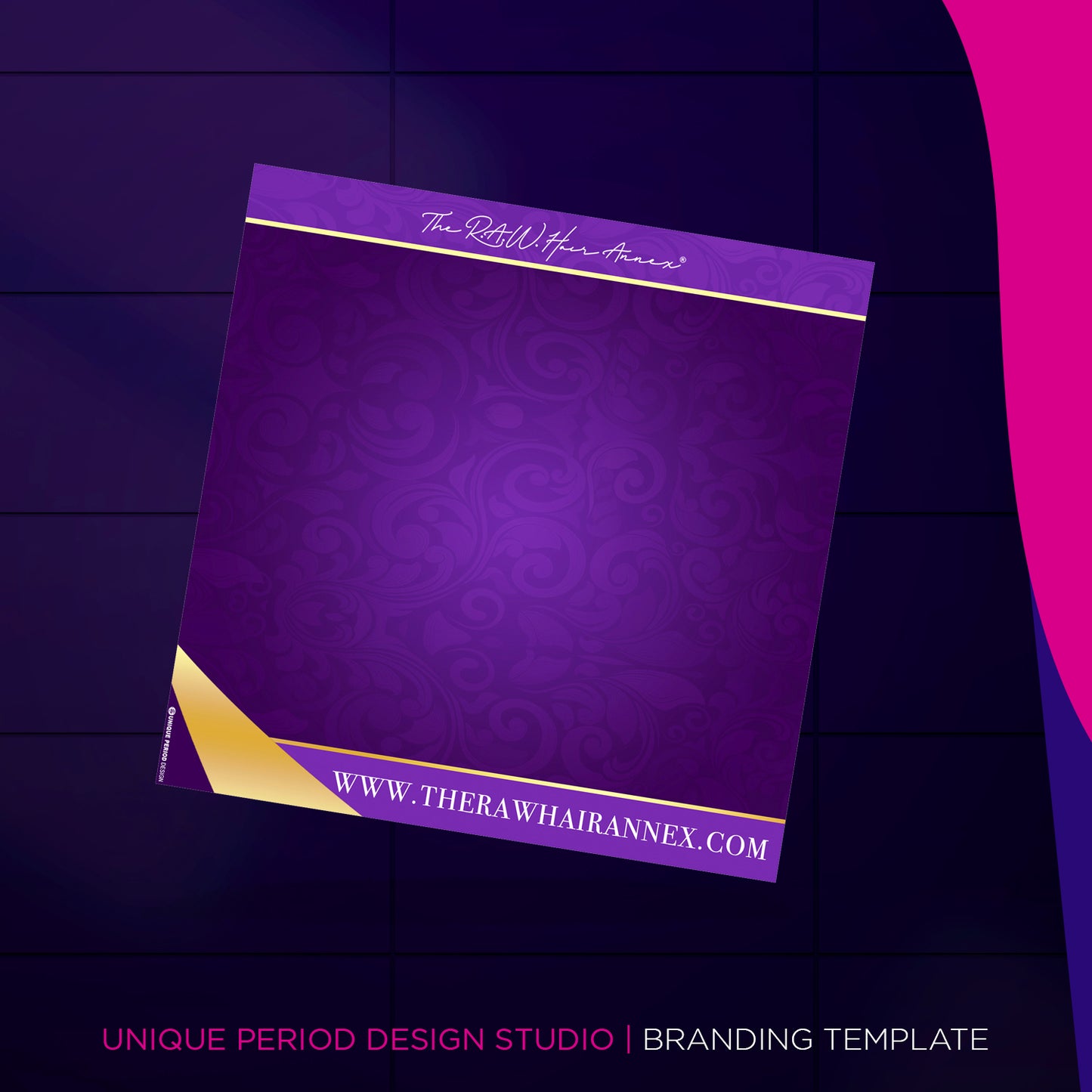 BRANDING TEMPLATE DESIGN