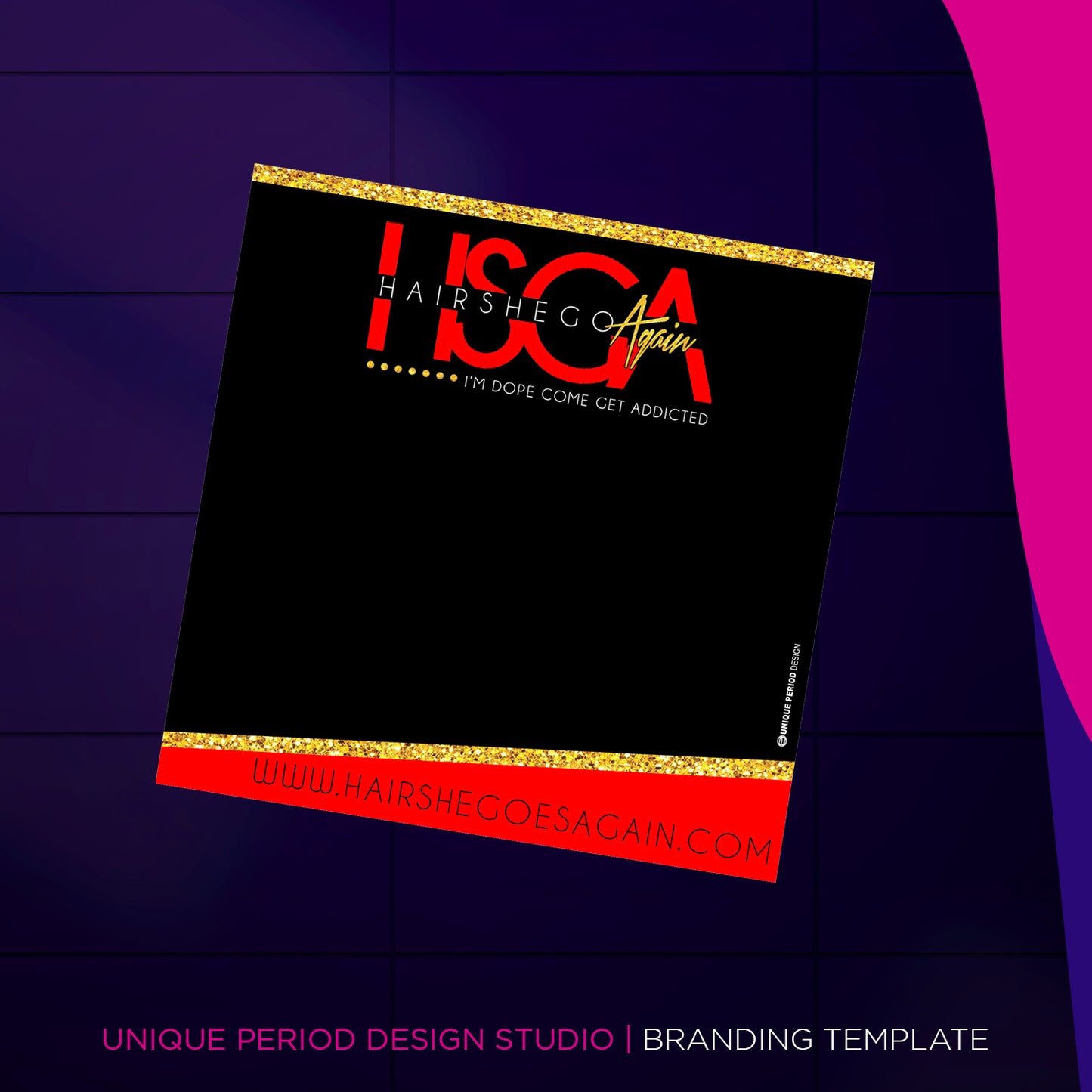 BRANDING TEMPLATE DESIGN