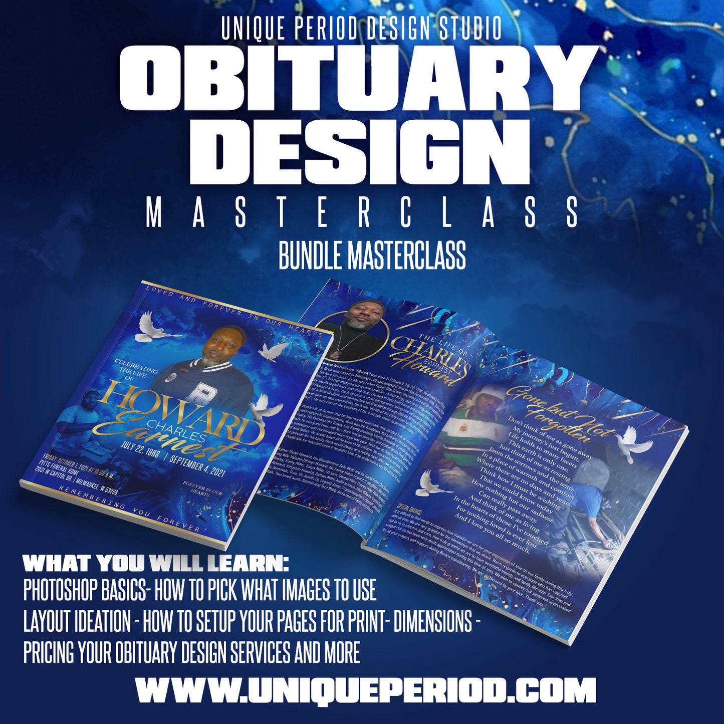 Obituary Design Masterclass