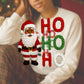 Ho Ho Ho Santa Christmas – Festive Holiday Design for Cricut, Silhouette PNG