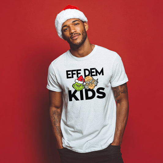 Fuck Dem Kids & Eff Dem Kids SVG Bundle | SVG, SVGZ, AI, PDF, JPG, PNG | Funny Christmas Designs
