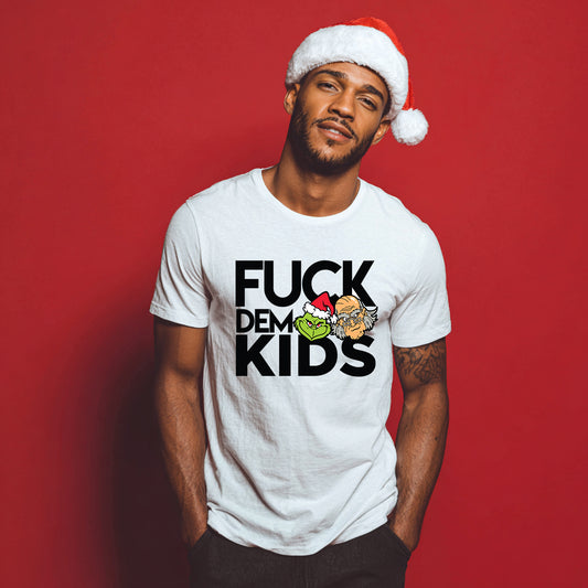 Fuck Dem Kids & Eff Dem Kids SVG Bundle | SVG, SVGZ, AI, PDF, JPG, PNG | Funny Christmas Designs