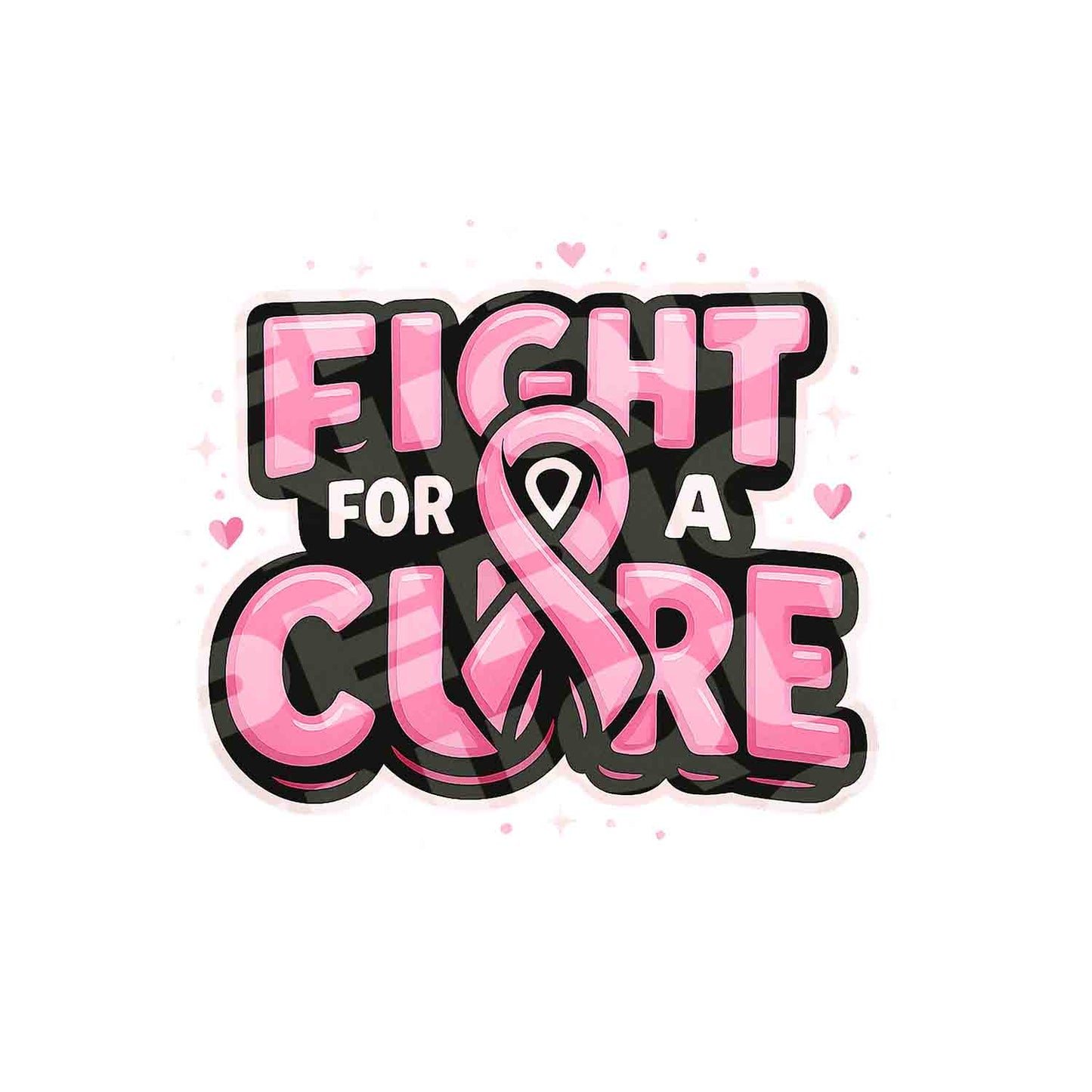 Breast Cancer Awareness Sticker Character Pack