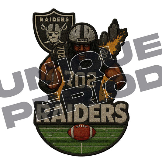 Las Vegas Raiders (702) PatchISH (3 Pack)