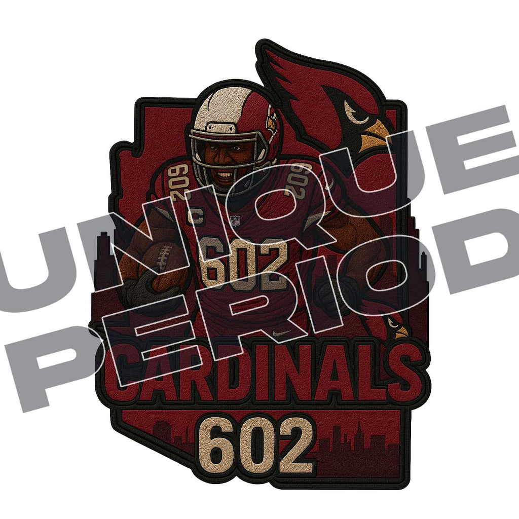 Arizona Cardinals (602) PatchISH (2 Pack)