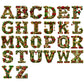 Christmas Alphabet PNG Bundle | 26 Festive Letters | Christmas Font Clipart for Sublimation, Cricut & Crafts