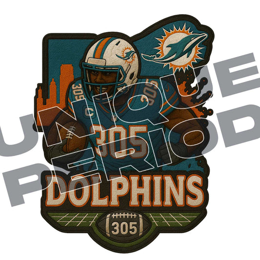 Miami Dolphins (305) PatchISH