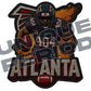 Atlanta Falcons (404) PatchISH (2 Pack)