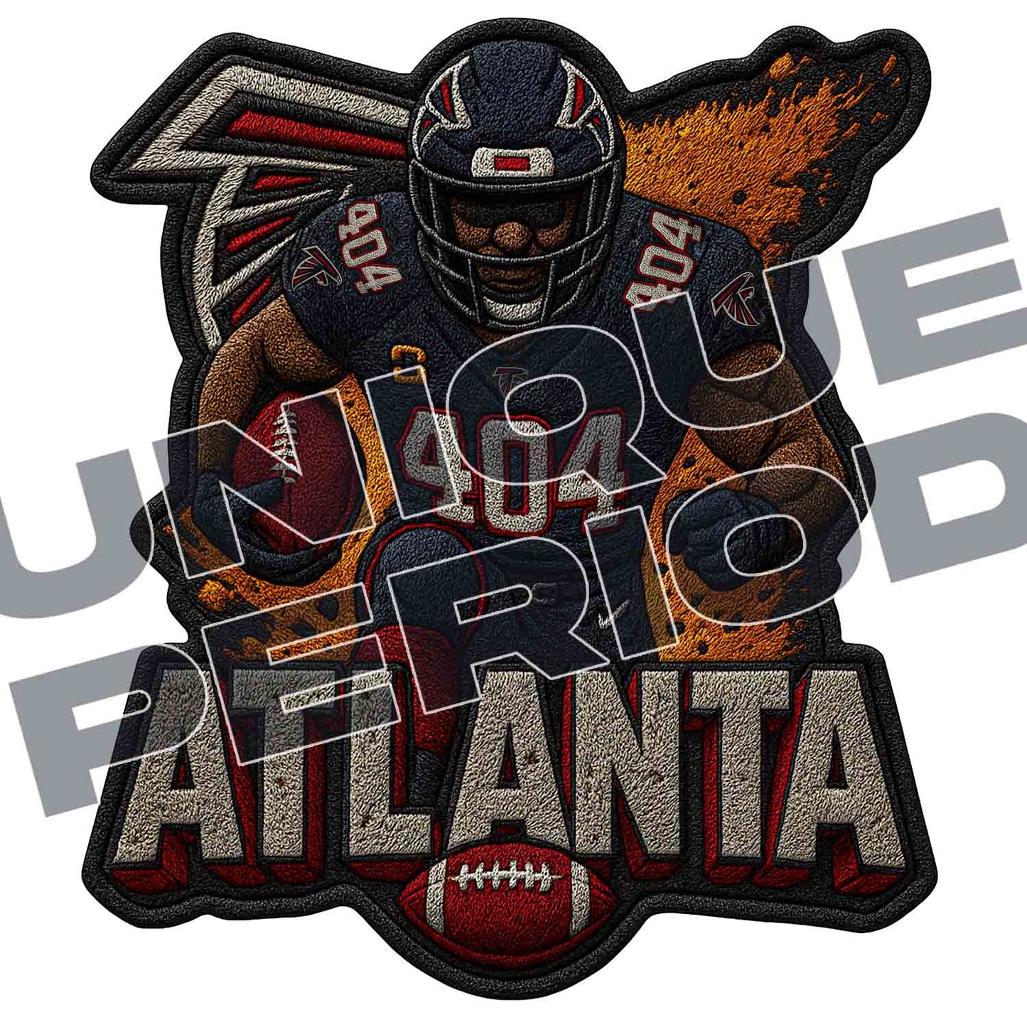 Atlanta Falcons (404) PatchISH (2 Pack)