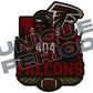 Atlanta Falcons (404) PatchISH (2 Pack)