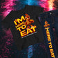 I'm Here to Eat – Sit Me at the Grownup Table PNG Set for Baby Outfit | Shirt & Pants Matching Thanksgiving PNGs