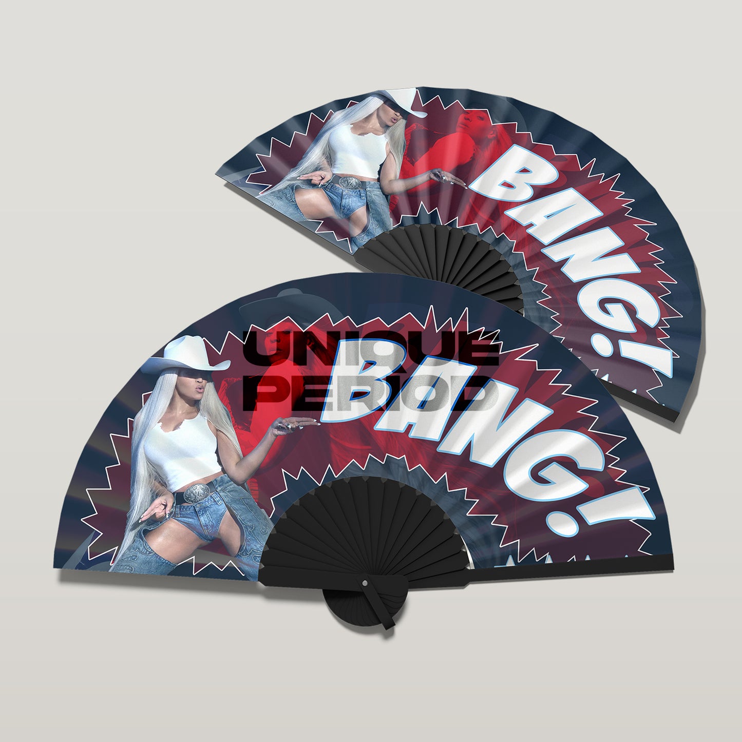 Loud & Legendary – Bang Cowboy Clack Fan  - 3 Design Bundle PNG (Sublimation (Digital Product) No Physical Item will be sent)