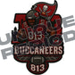 Tampa Bay Buccaneers (813) PatchISH (3 Pack)