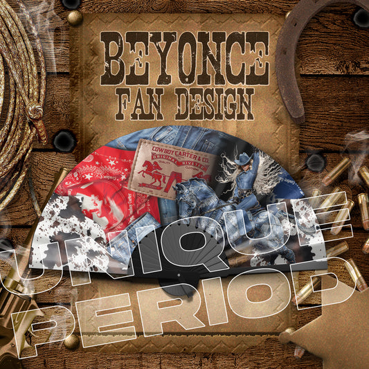 Beyoncé Clack Fan Design