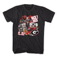 UGA Back 2 Back T-Shirt Retro