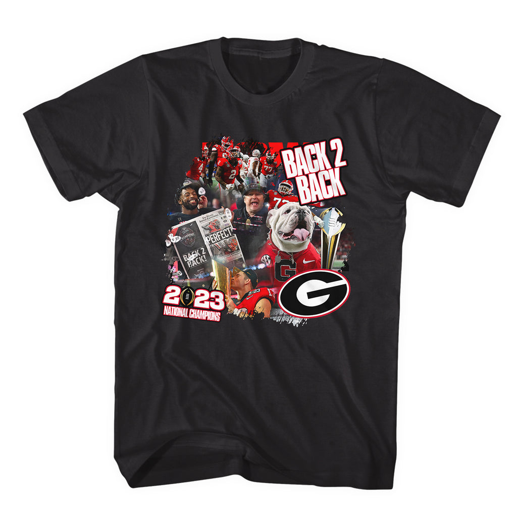 UGA Back 2 Back T-Shirt