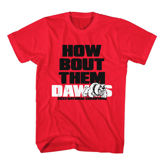 UGA How Bout Them Dawgs T-Shirt Retro