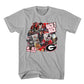 UGA Back 2 Back T-Shirt Retro