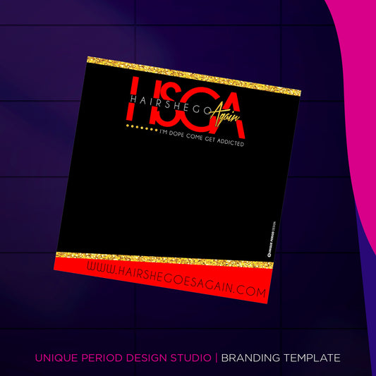 BRANDING TEMPLATE DESIGN